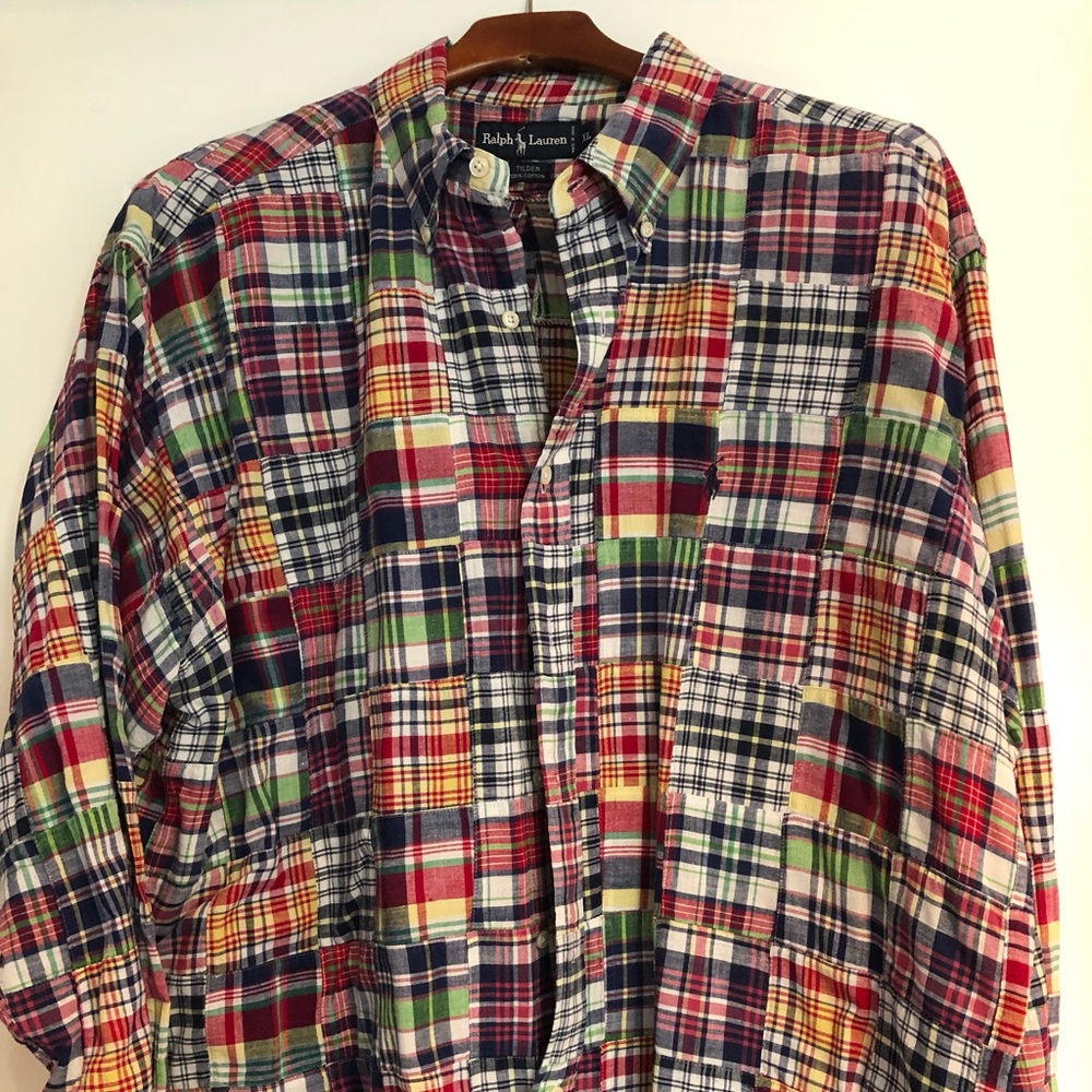 Brooks Brothers plaid long sleeve shirt
